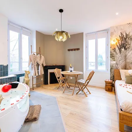 Le Nid D'eliyah, Avec Jacuzzi 15min Disneyland Paris Apartment *