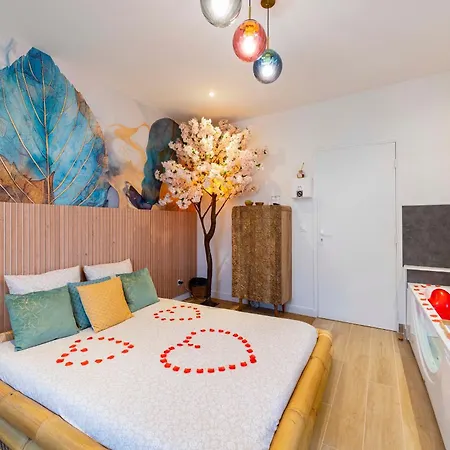 Apartment Le Nid D'eliyah, Avec Jacuzzi 15min Disneyland Paris *