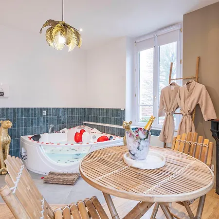 Le Nid D'eliyah, Avec Jacuzzi 15min Disneyland Paris Apartment