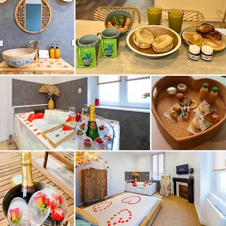 Le Nid D'eliyah, Avec Jacuzzi 15min Disneyland Paris Apartment Nanteuil-les-Meaux